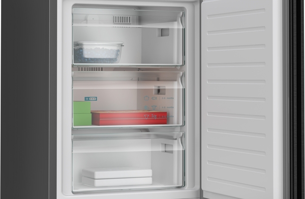 Kühlschrank, Kühlfach, Gefrierfach, Schublade, Hängeregale