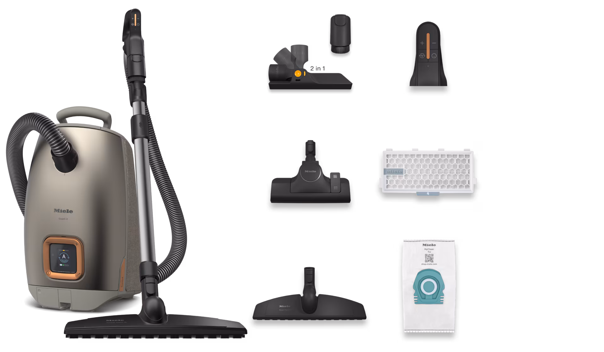 GuardL1 Comfort XL PowerLine Titanium Pearl