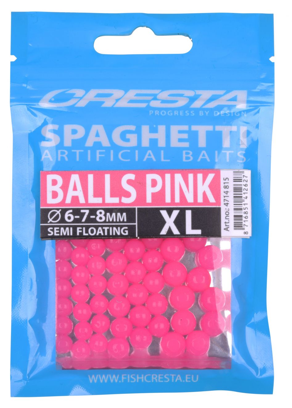 SPAGHETTI BALLS PINK XL SPAGHETTI BALLS PINK XL