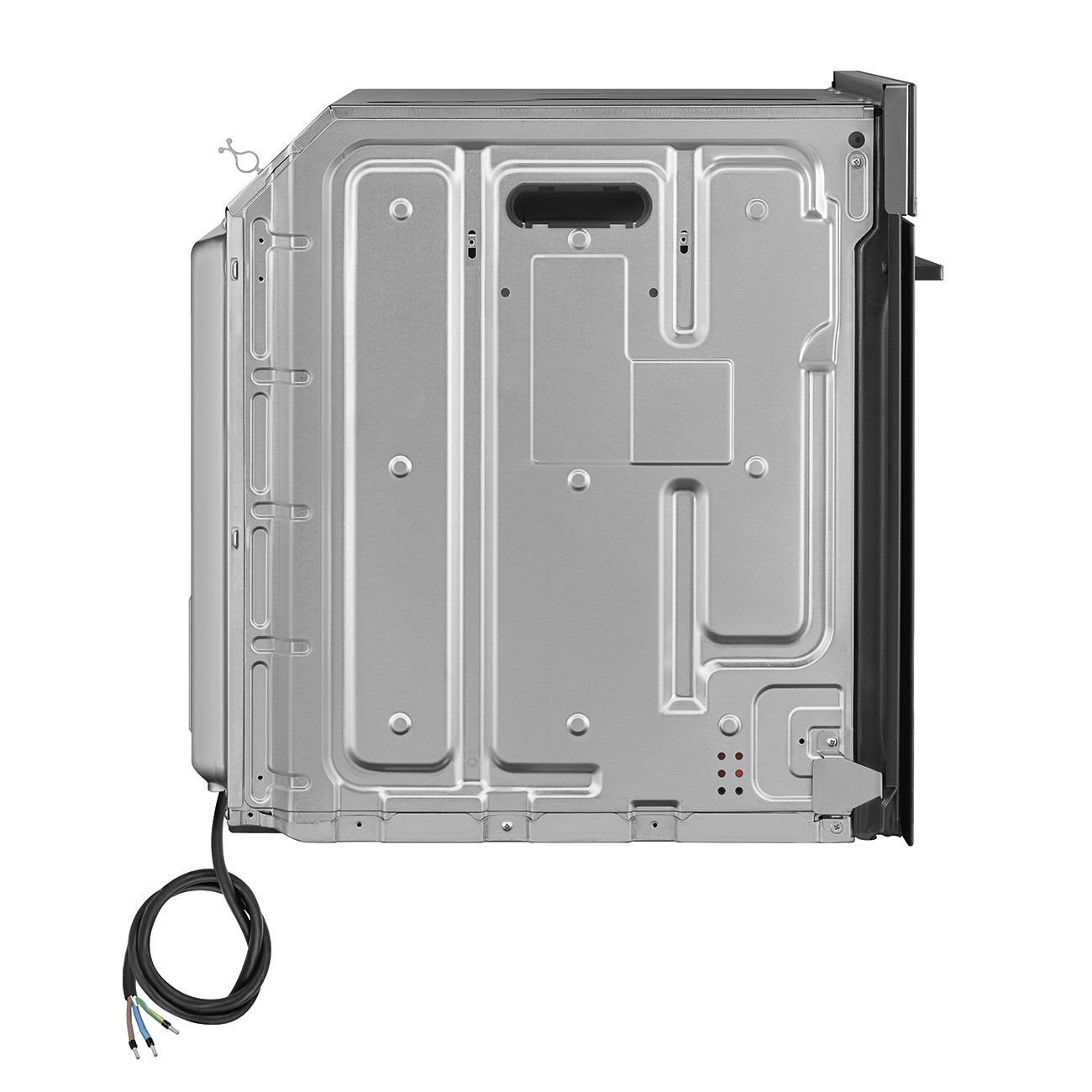 Backofen Innenansicht, Gehäuse Metall, Stromkabel, Elektrogerät, Kühlgeräteschick?