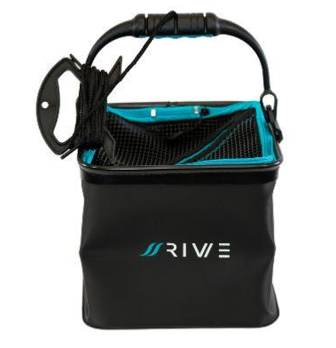 handtasche, korb, Tragetasche, Mesh-Innenraum, blaue Innenausstattung