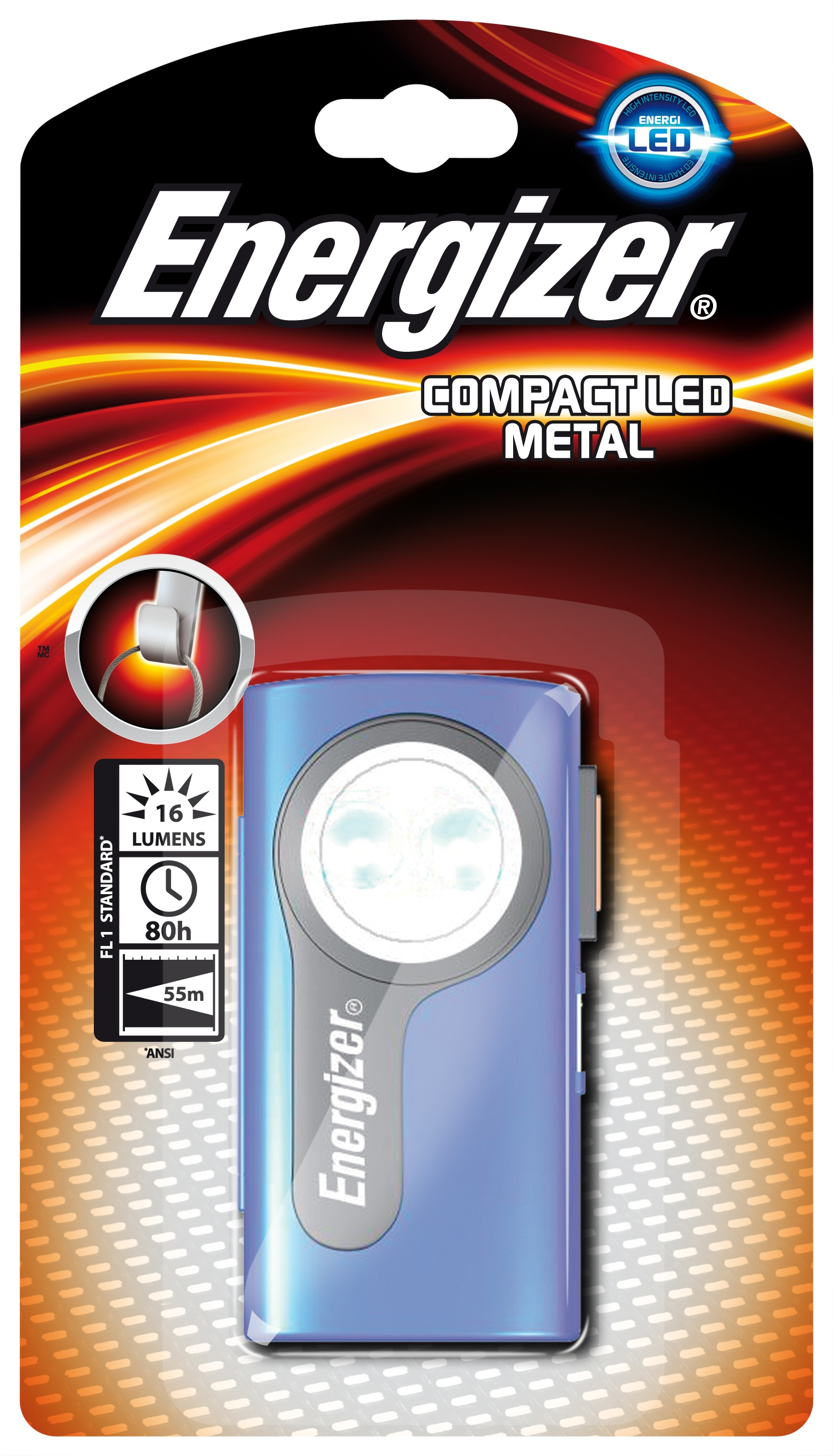 Energizer Compact LED Metall ohne Batt. Energizer Compact LED Metall ohne Batt.