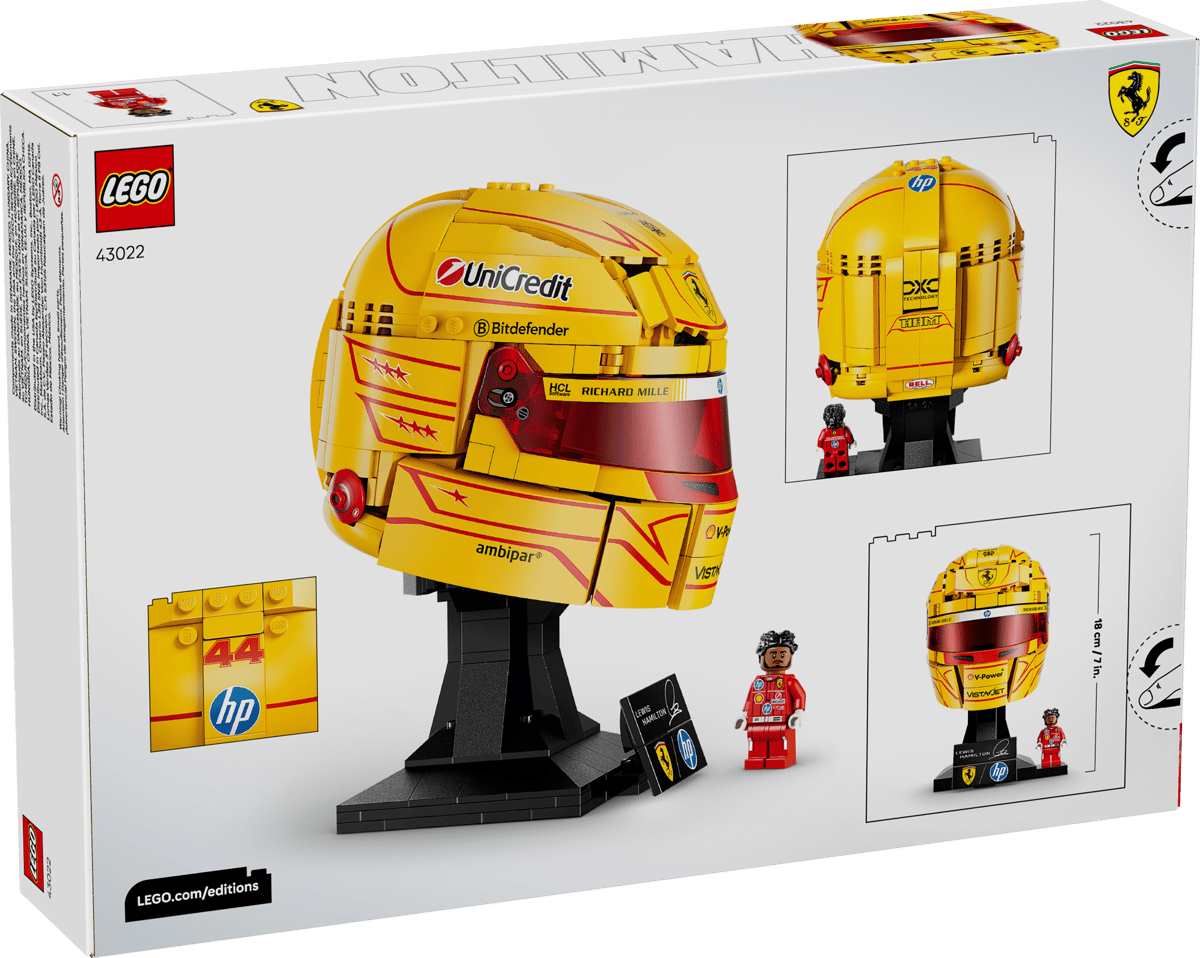Scuderia Ferrari HP Lewis Hamilton Helm