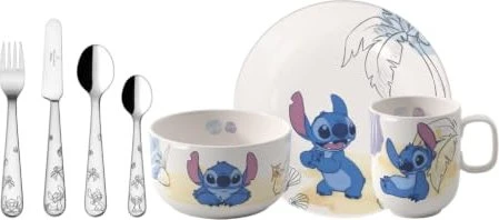 Disney Stitch Kindergeschirr Set 7tlg.
