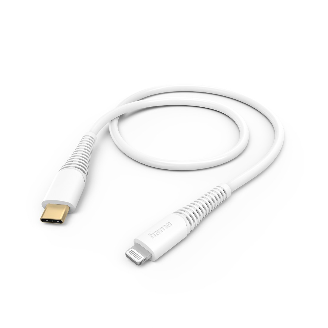 Ladekabel, USB-C - Lightning, 1,5 m, Weiß (201505) Ladekabel, USB-C - Lightning, 1,5 m, Weiß (201505)
