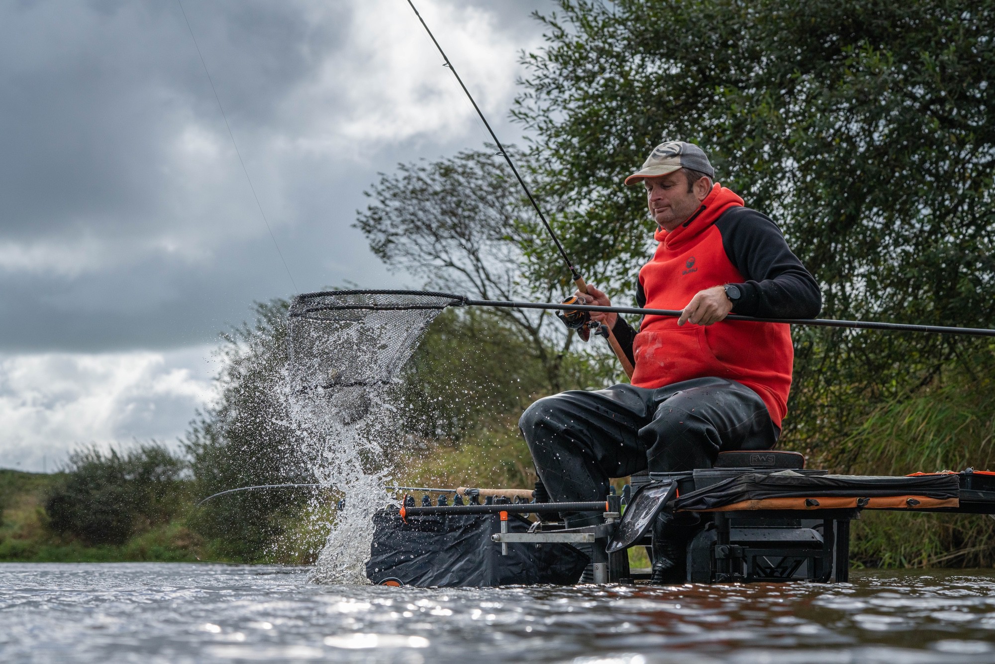 Fischen, Im Freien, Wasser, Angler, Pistole