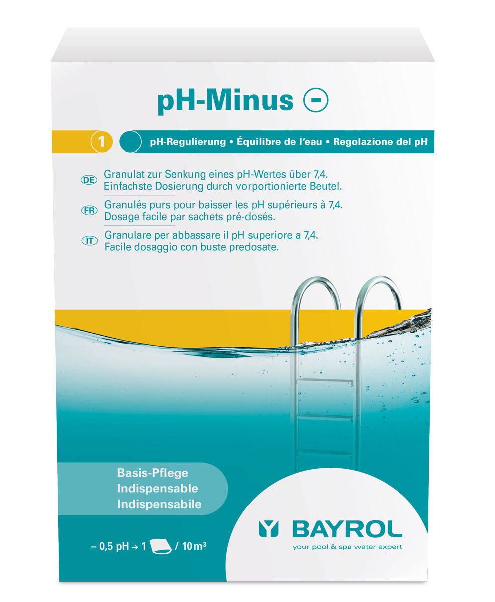 pH-Minus Beutel 2 kg Werbung, Plakat