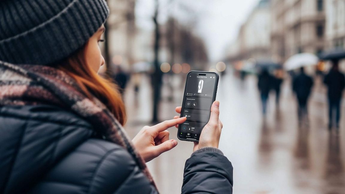 smartphone, touchscreen, mobile, city, gloves?