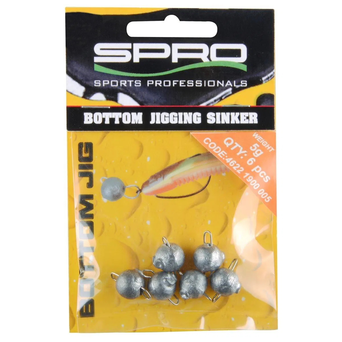 Bottom Jigging Sinker 14gr. 4Stk.