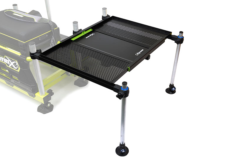 Matrix extending side tray inc inserts and 2 x adj legs.