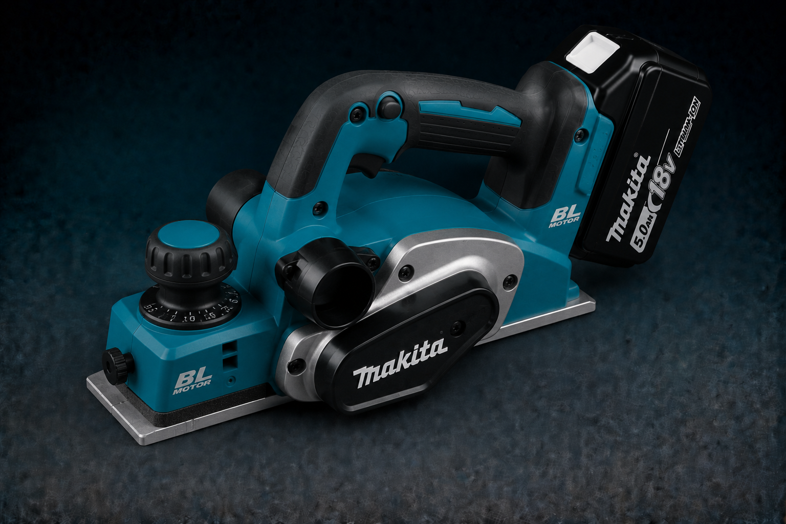 Akku-Multifunktionswerkzeug, Handgehaltenes Schleifwerkzeug, Makita, BL-Motor, 5.0 Ah 18V