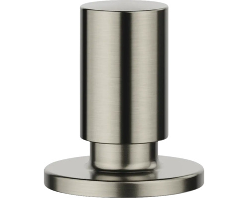 Zugknopf rund satin platinum satin platinum