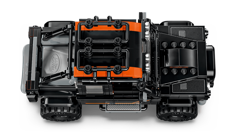 Offroad, All-Terrain, RC car, Robotics, Orange accents