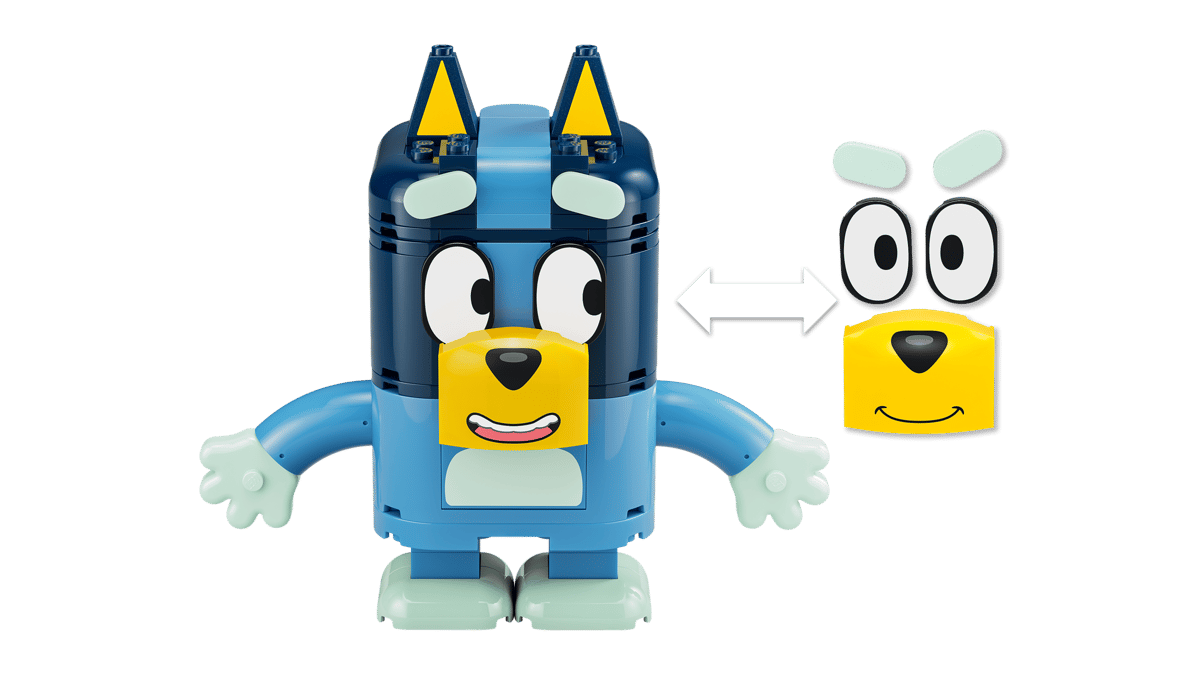 Blueys Familie aus LEGO Steinen