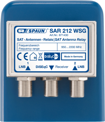 Spaun Koax Relais SAR212WSG Spaun Koax Relais SAR212WSG