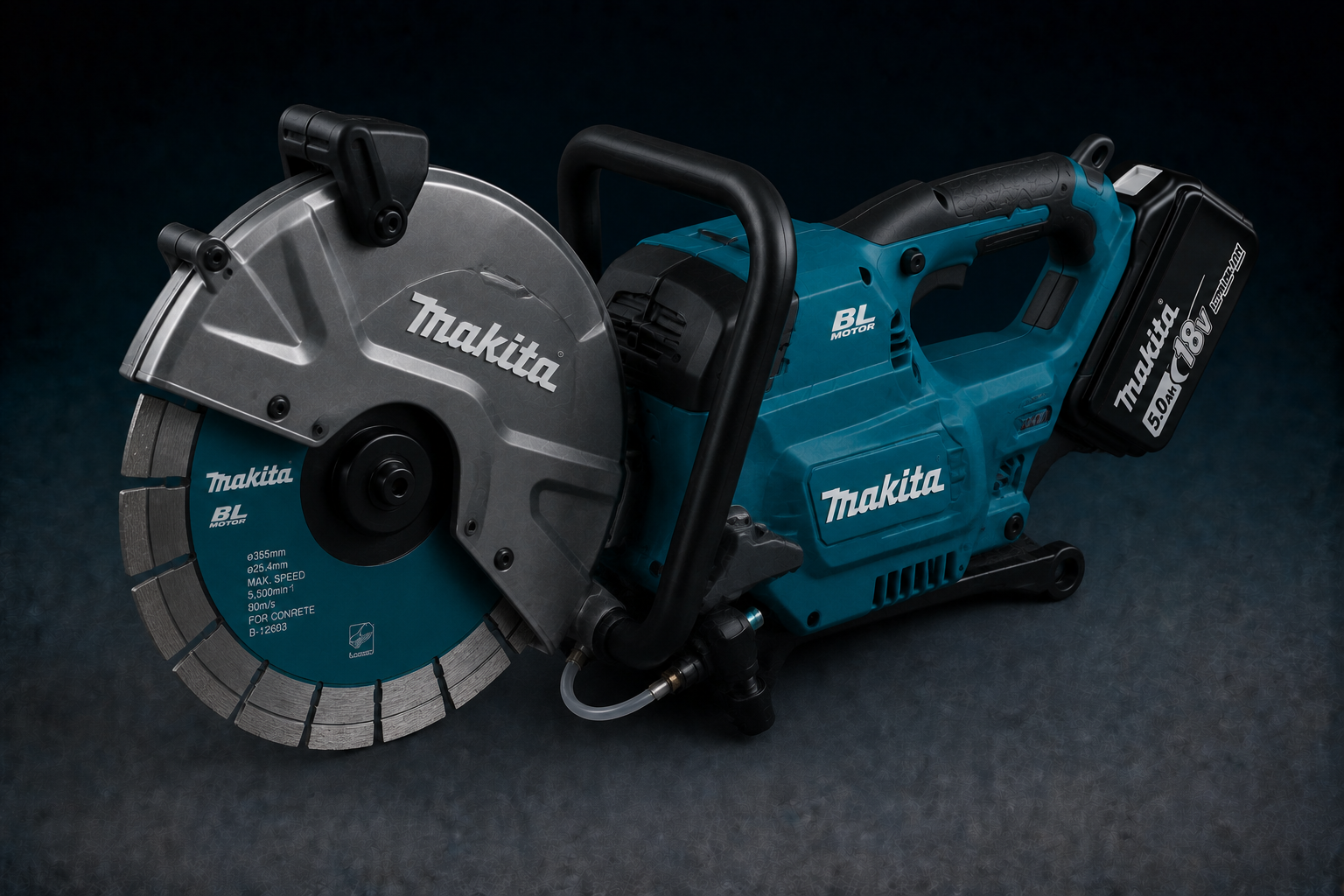 Akku-Kappsäge, Kreissäge, Trennscheibe, Makita, 18V Batterie