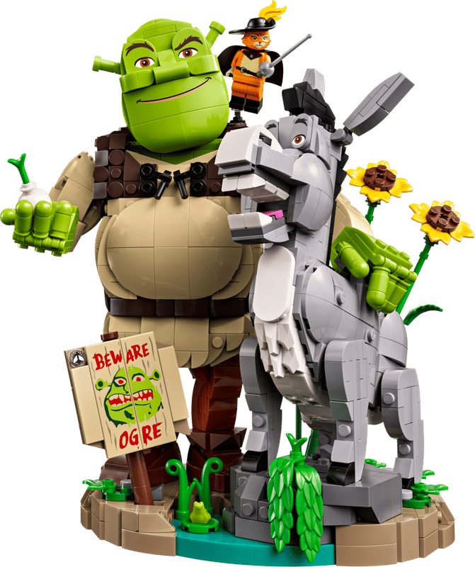 Shrek, Esel und Der Gestiefelte Kater
