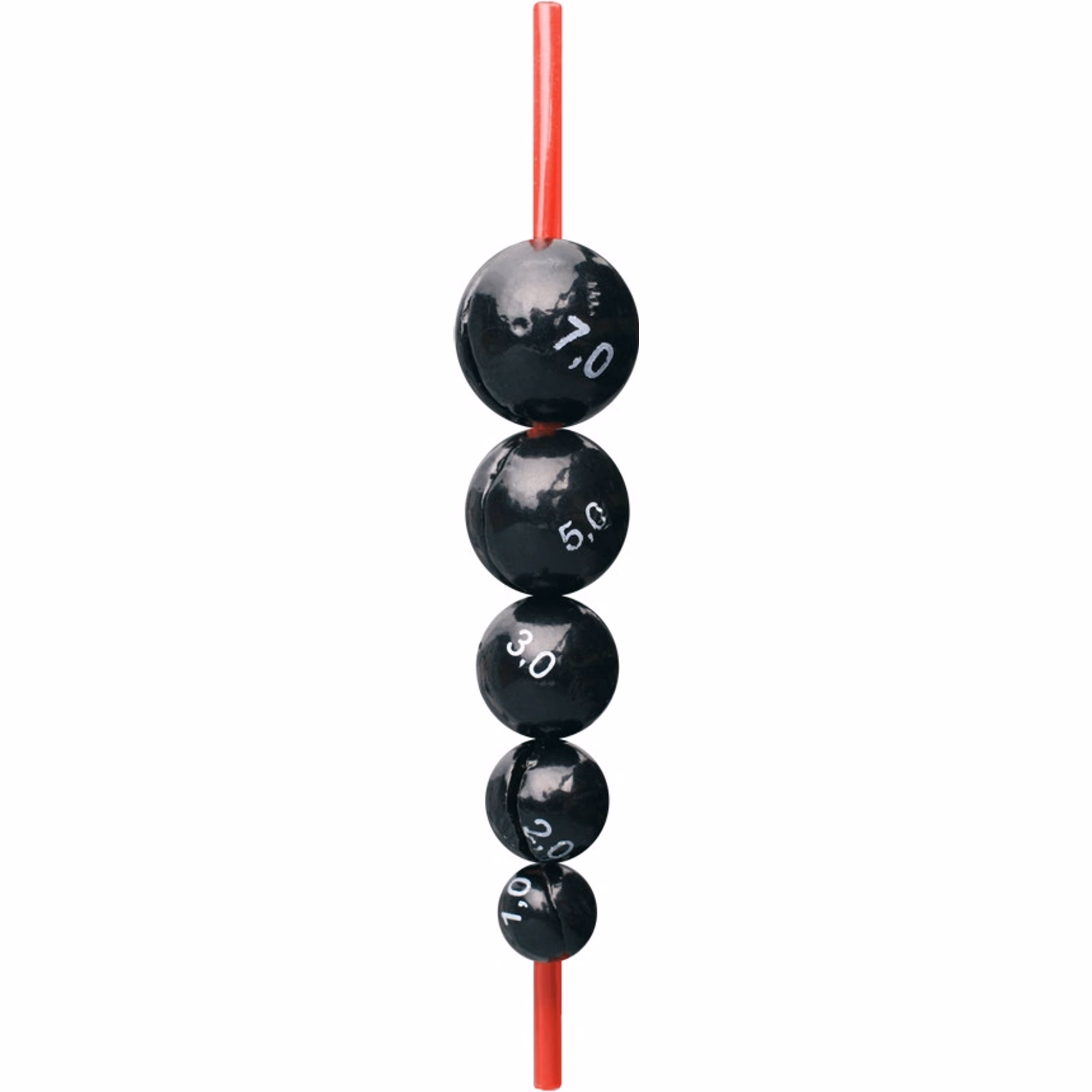 Globular weight with silicone 15g