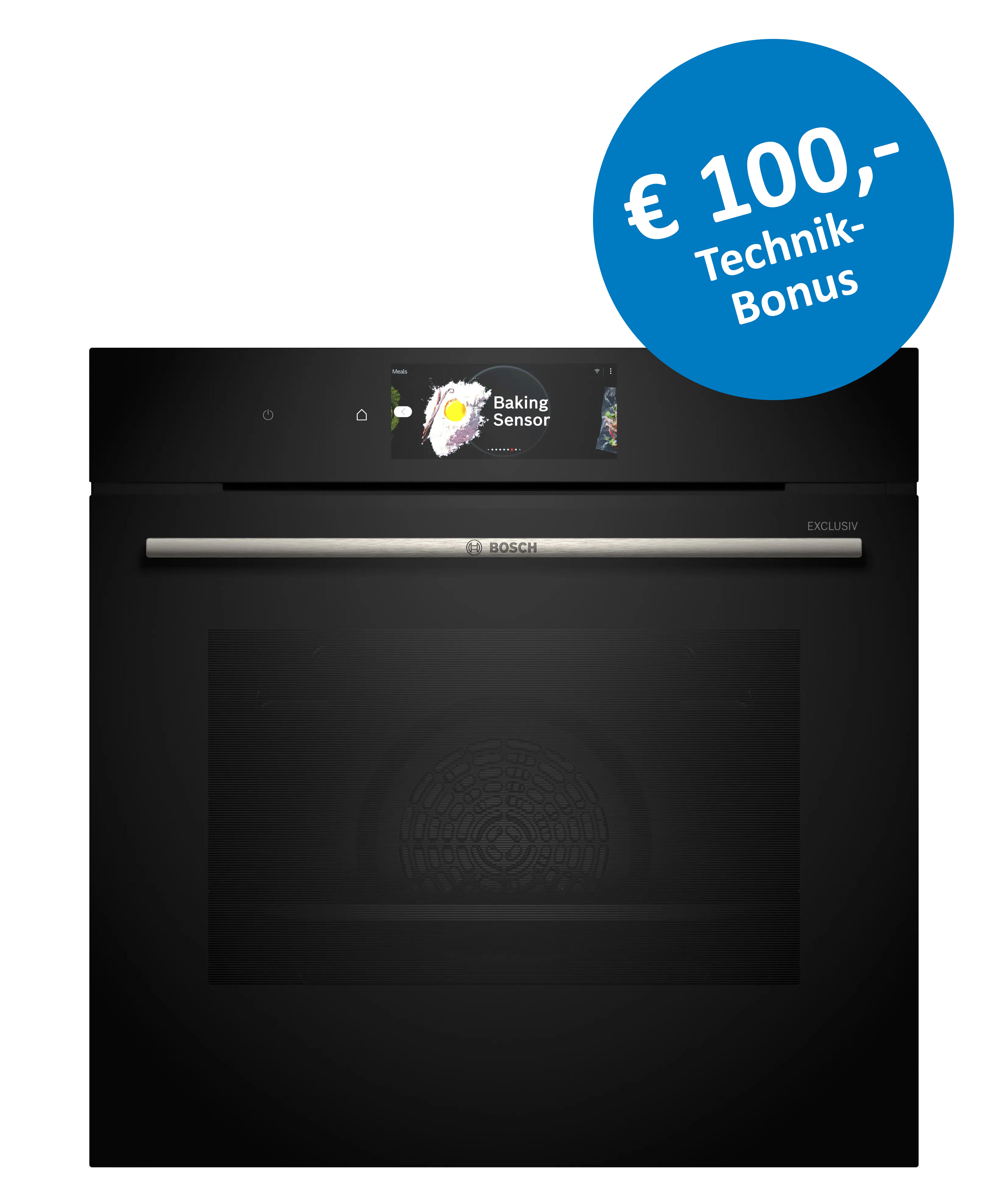 Backofen, Elektrischer Ofen, Backofenhülle, Schwarz, Exklusiv
