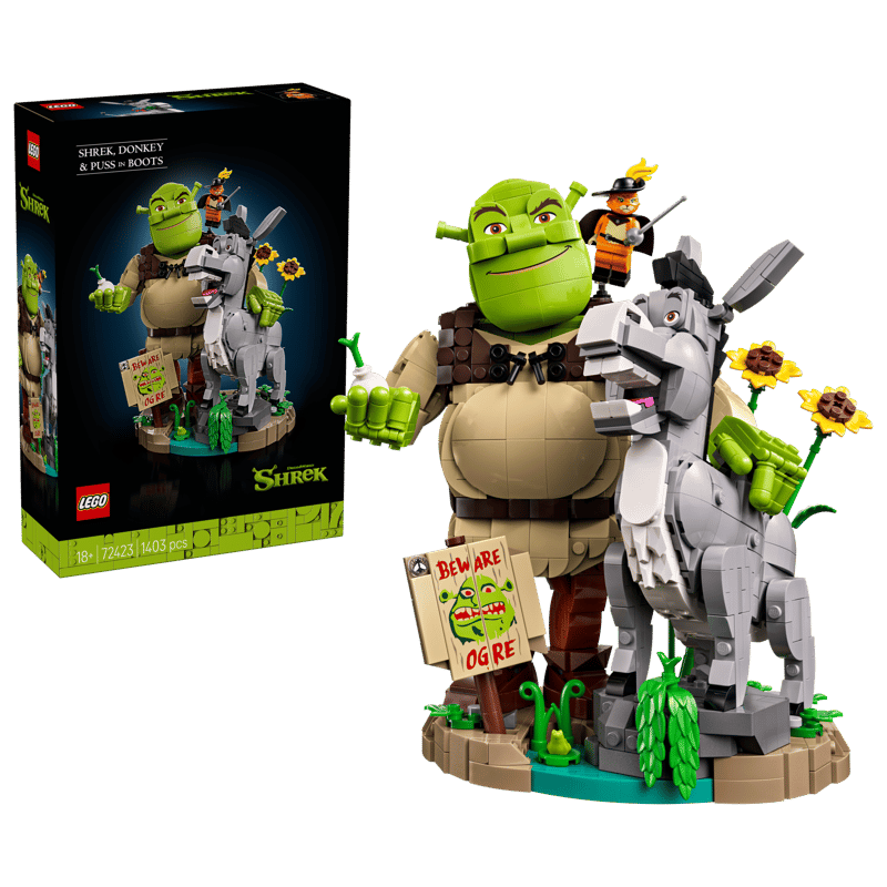 Shrek, Esel und Der Gestiefelte Kater