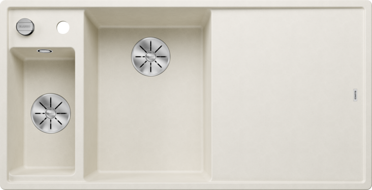 Doppeltes Waschbecken, Spüle, Elektrisches Gerät, Schalter