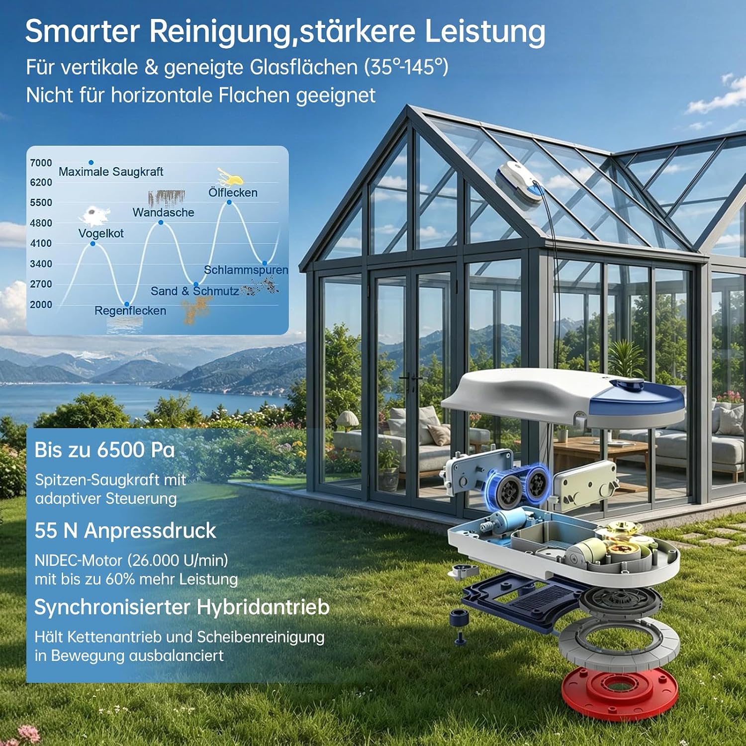 Hutt 10 Fensterreinigungsroboter