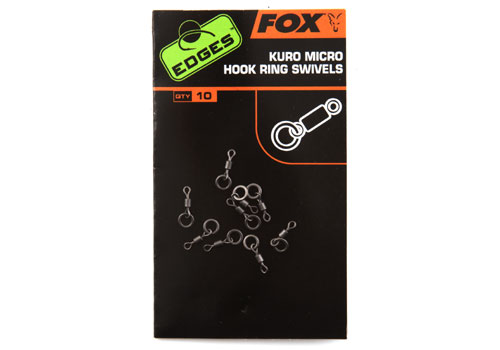 EDGES Kuro Micro Hook Ring Swivels EDGES Kuro Micro Hook Ring Swivels