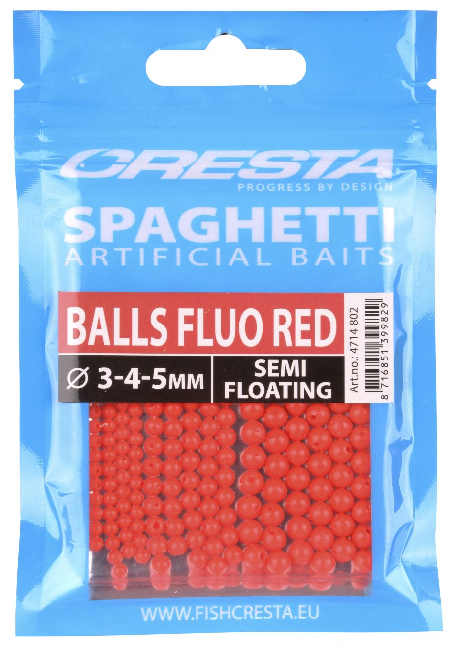 SPAGHETTI BALLS FLUO RED SPAGHETTI BALLS FLUO RED