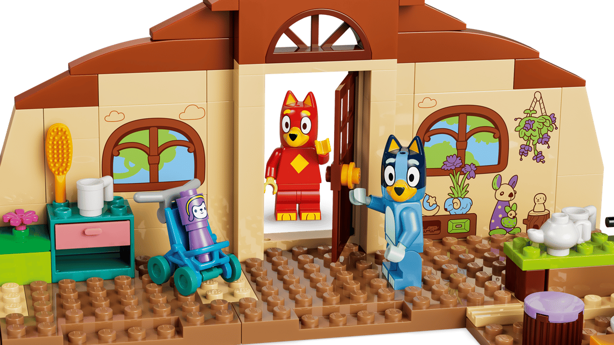 Lego, Spielset, Hundfigur, Katze, Wohnzimmer