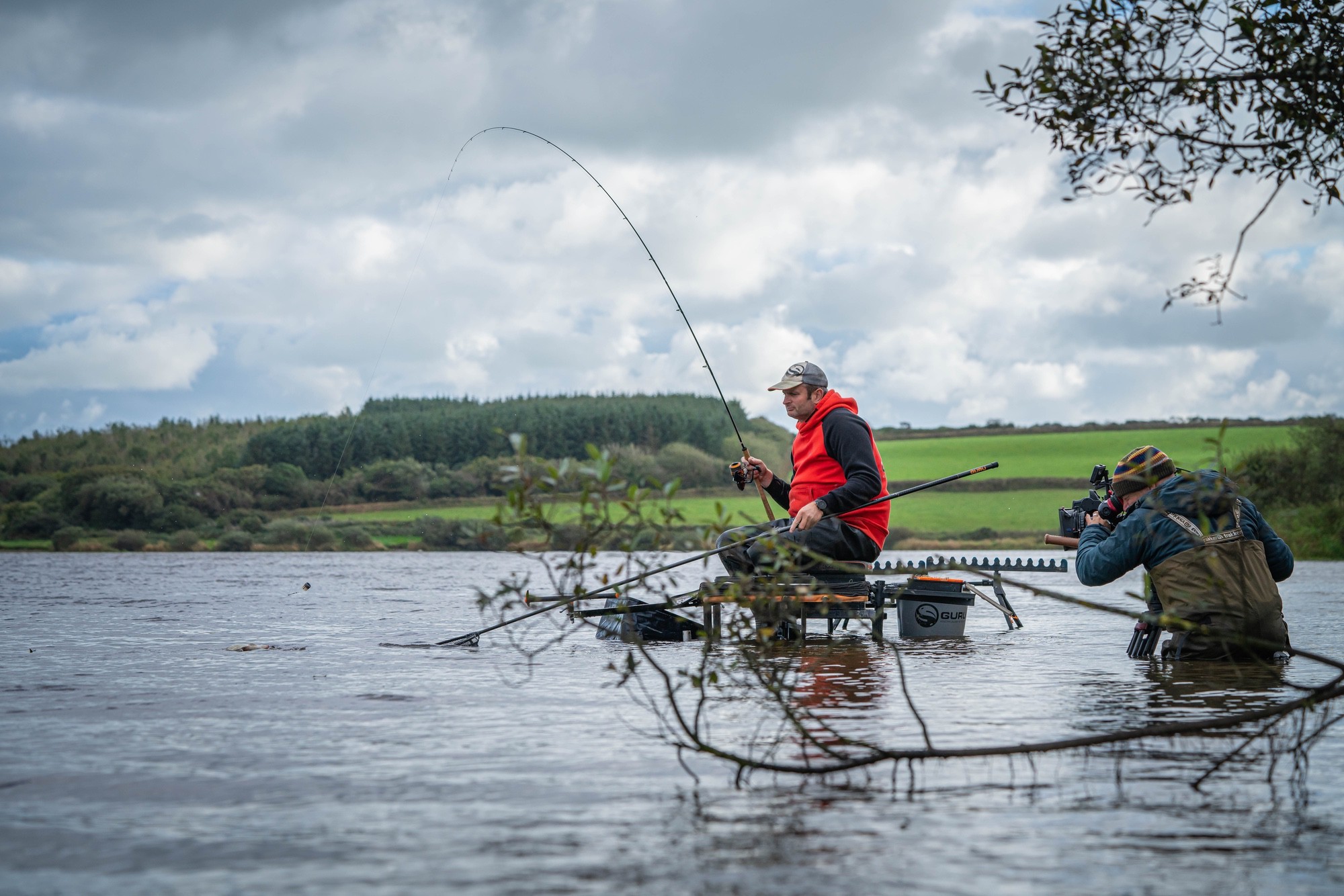 Fischen, Im Freien, Wasser, Helm, Hut