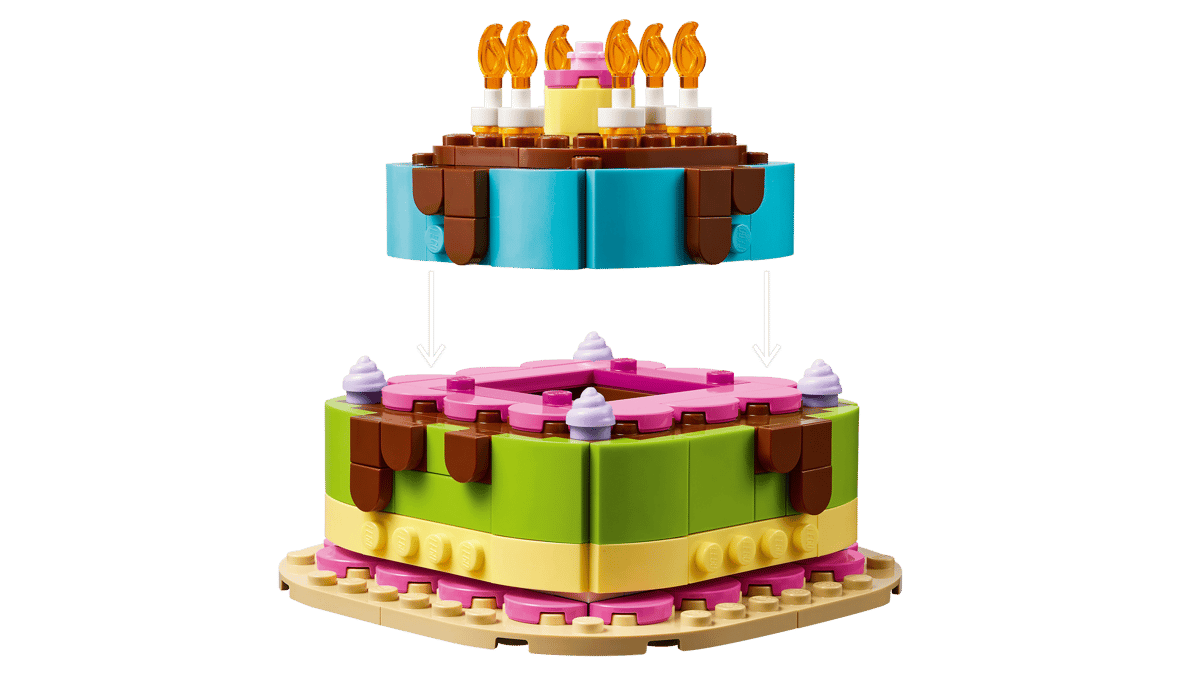 LEGO, Kuchen, Bauwerk, Schichtkuchen, HellaKerzen