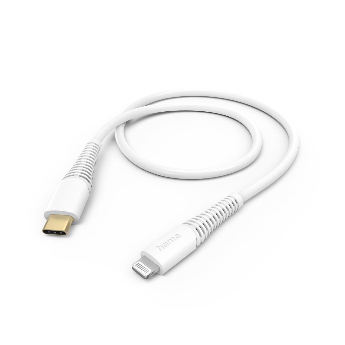 Ladekabel, USB-C - Lightning, 1,5 m, Weiß (201603) Ladekabel, USB-C - Lightning, 1,5 m, Weiß (201603)