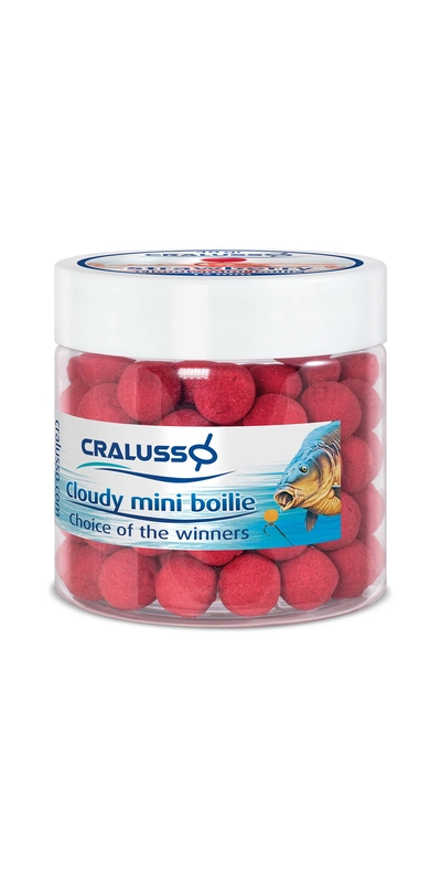 Strawberry Cloudy Pop Up mini boilie 40gr 12mm Strawberry Cloudy Pop Up mini boilie 40gr 12mm