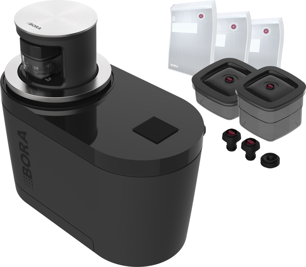 QVac Vakuumierset Stainless Steel Elektronik