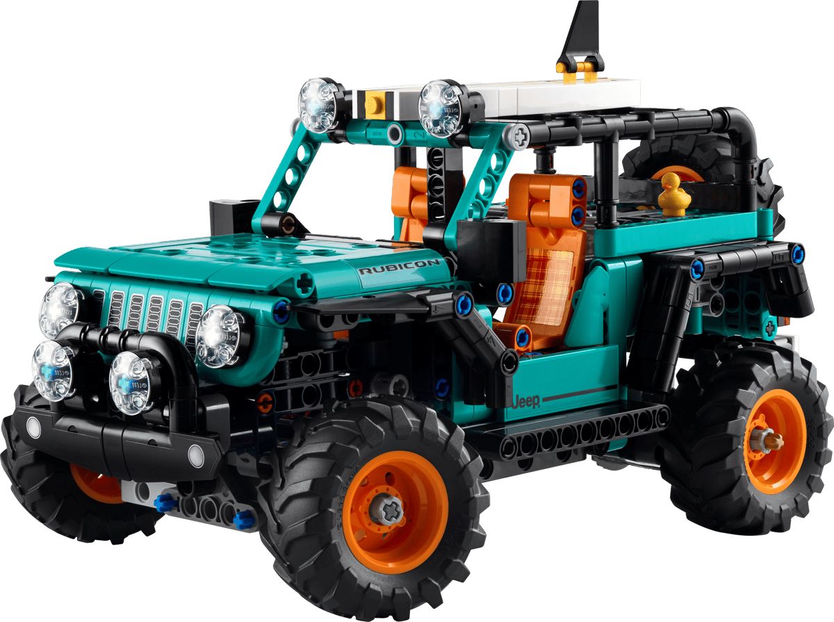 jeep, off-road, modell, türkis, reifen