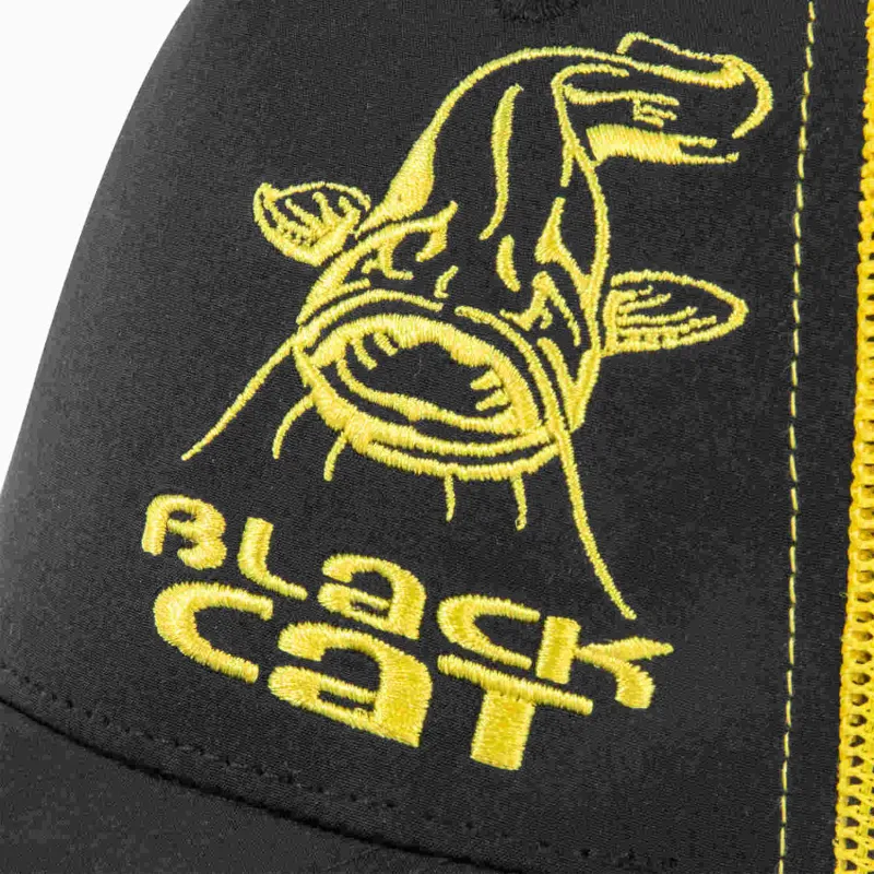 Black and Yellow Trucker Cap