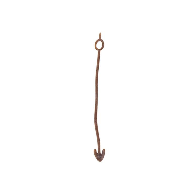 Metallhaken, verrostetes Metall, Drahthaken, Haken, langer Haken