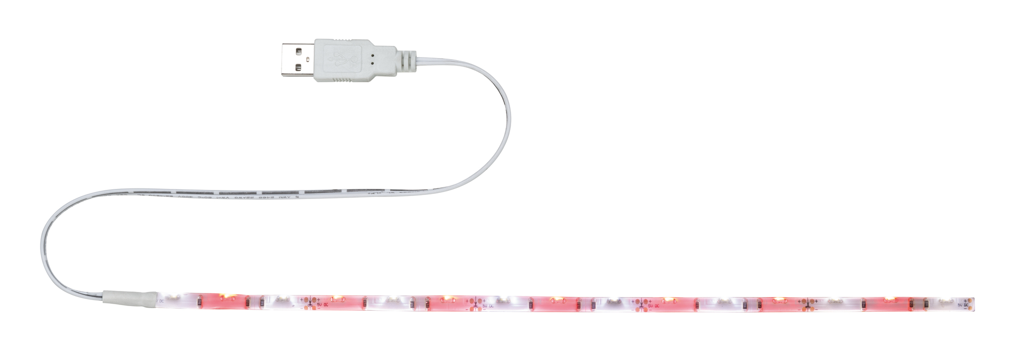 Function USB-Stripe 30cm Rot/Weiß 1,5W 5V Weiß Metall/Kunststoff Function USB-Stripe 30cm Rot/Weiß 1,5W 5V Weiß Metall/Kunststoff