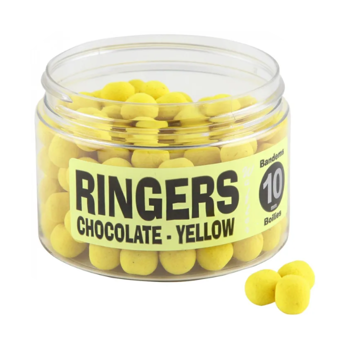 Chocolate Yellow Bandem Wafters 4mm 70gr