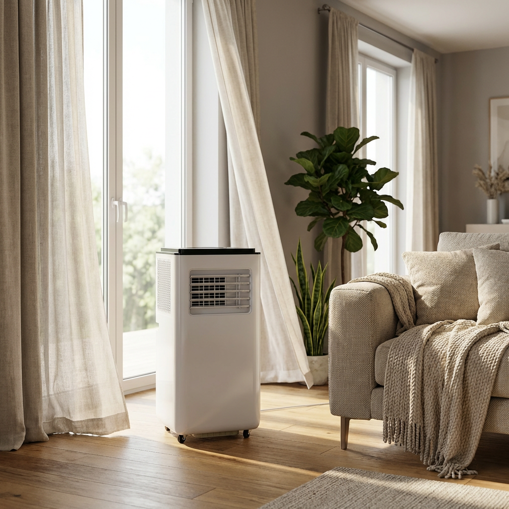 Ventilator, Air cooler, Portable AC, White appliance, Wohnzimmer