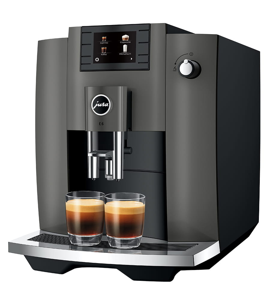 Kaffeemaschine, Espresso, Doppelglas, Frontaldisplay, E6