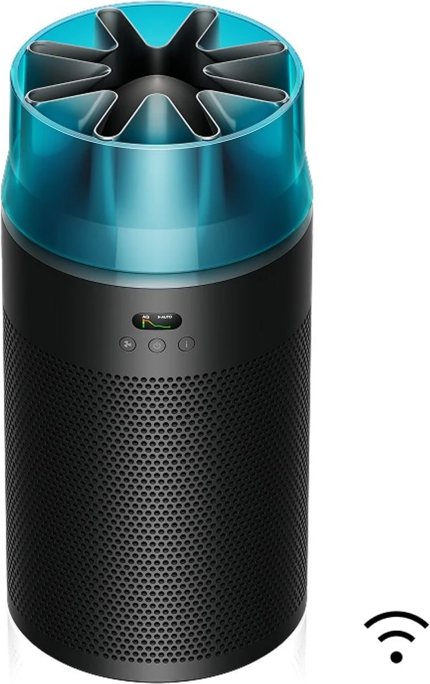 HushJet Purifier Compact (HJ10) schwarz/türkis