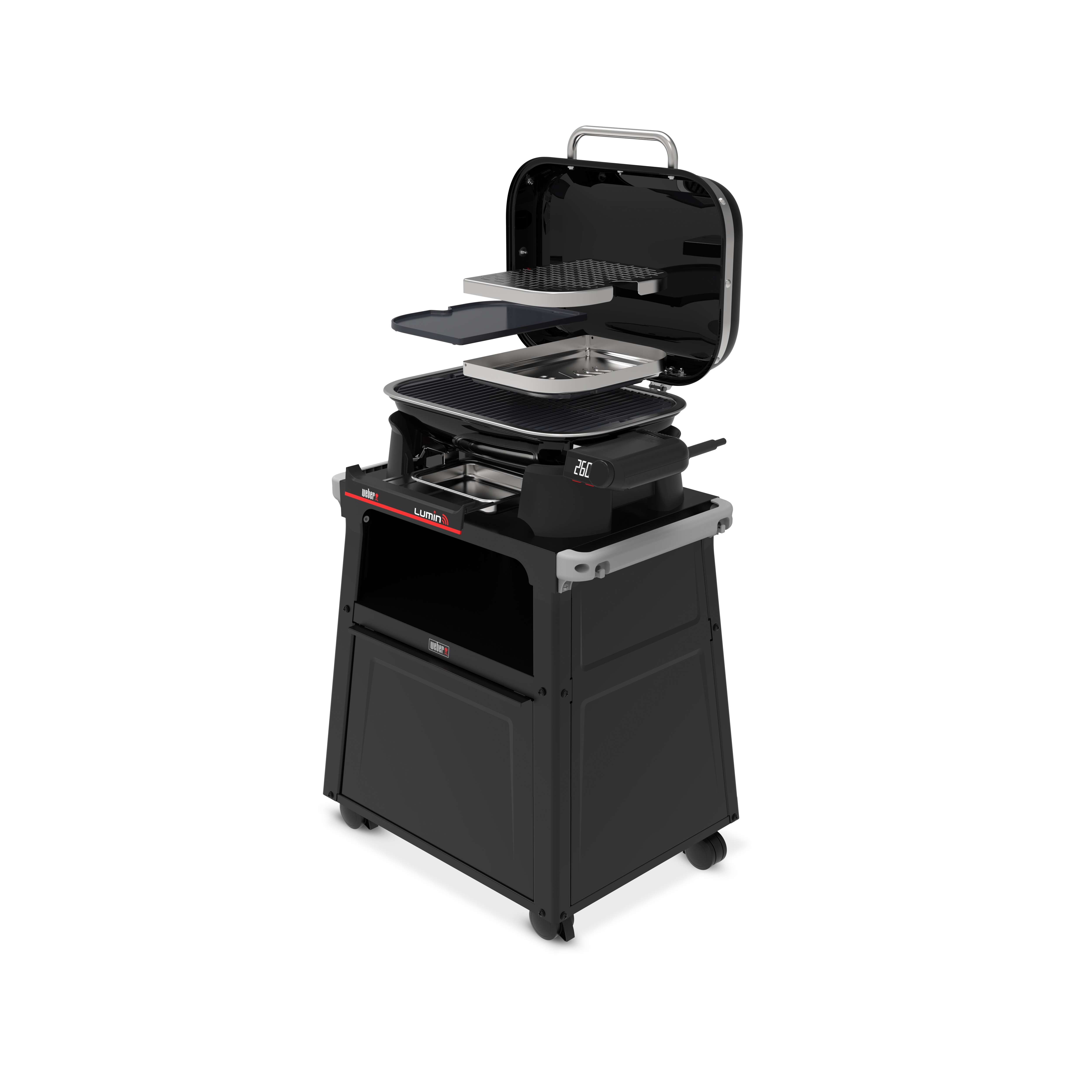 Grill, Grillstation, Elektrisch, Portabel, Grillwagen
