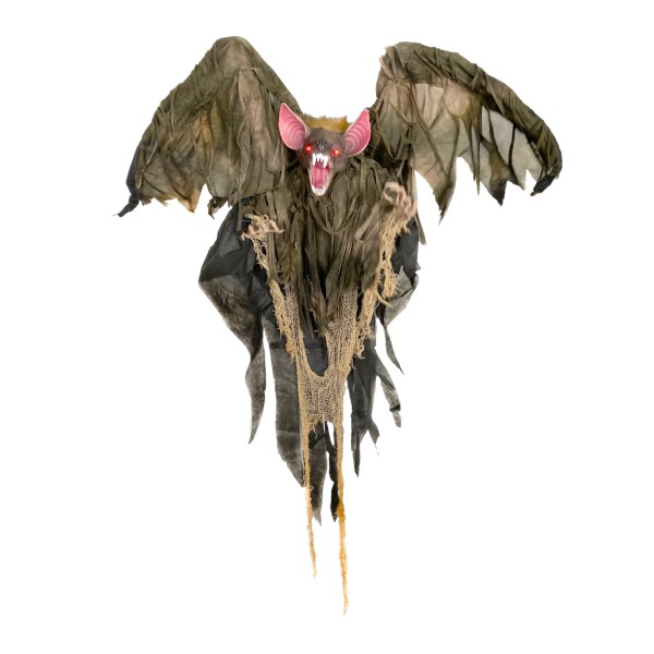 Animierte Fledermaus, hängend