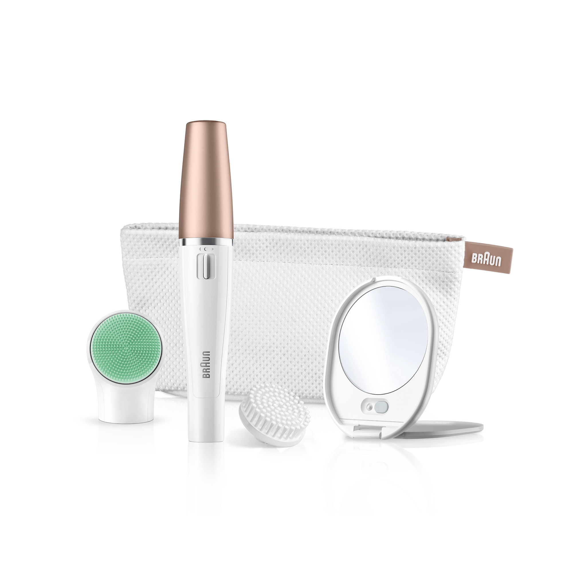 Braun Face 851v Beauty Edition Bronze (Aufsatz, Tasche, Spiegel) (Braun Personal Care) B-Ware