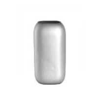 Vase 28x15 silber matt Neve Vase 28x15 silber matt Neve