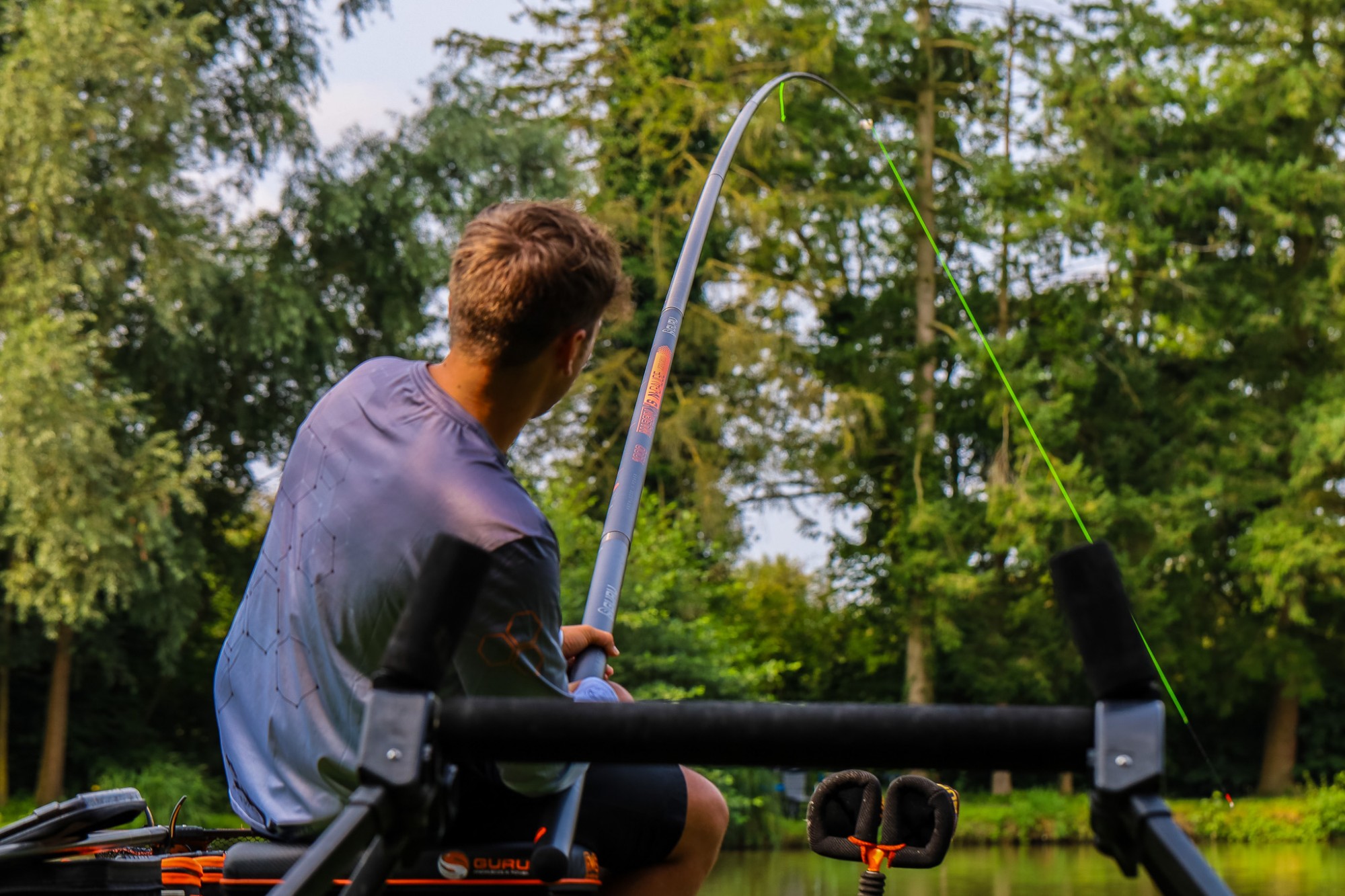 Fischen, Im Freien, Wasser, Mann, Person