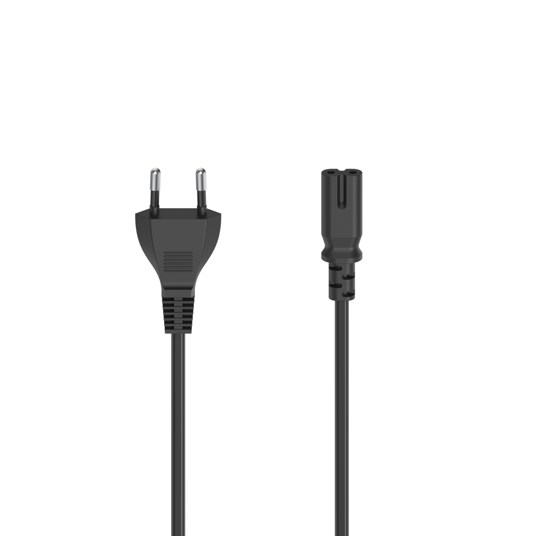 Netzkabel, Euro-Stecker - 2-pol.-Kupplung (Doppelnut), 0,75 m (200731) Netzkabel, Euro-Stecker - 2-pol.-Kupplung (Doppelnut), 0,75 m (200731)