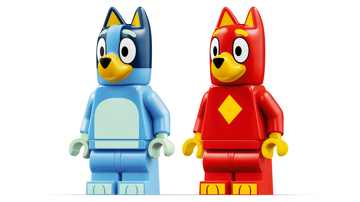 Schule mit Rusty und Bluey