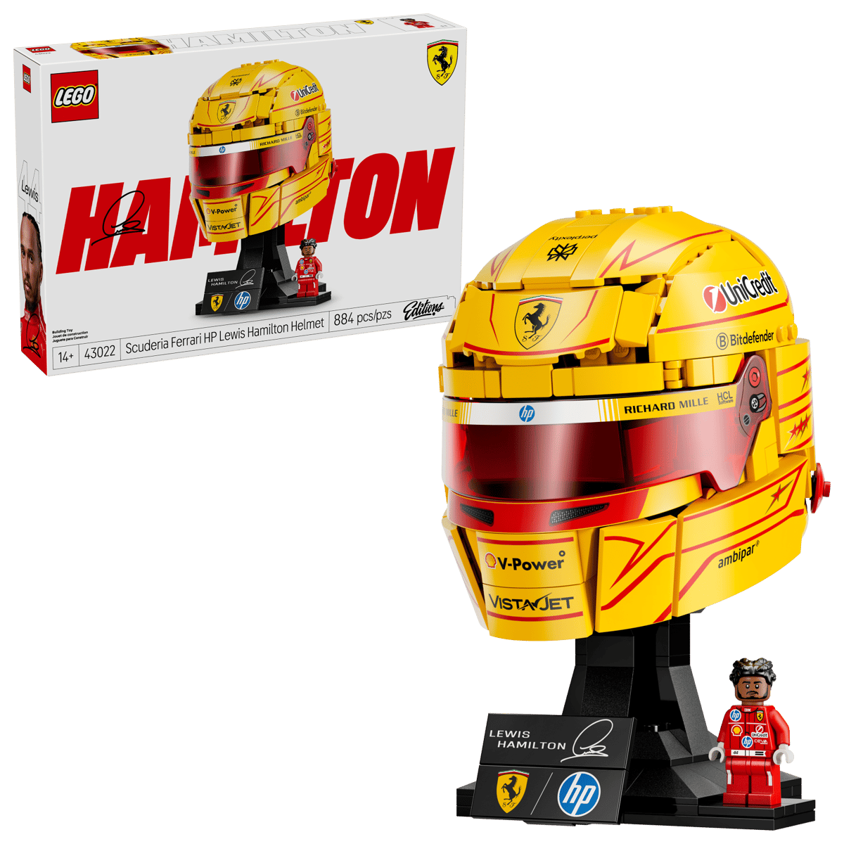 Scuderia Ferrari HP Lewis Hamilton Helm